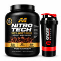 MuscleTech NitroTech Whey Gold 2lbs (907g) - Double Rich Chocolate