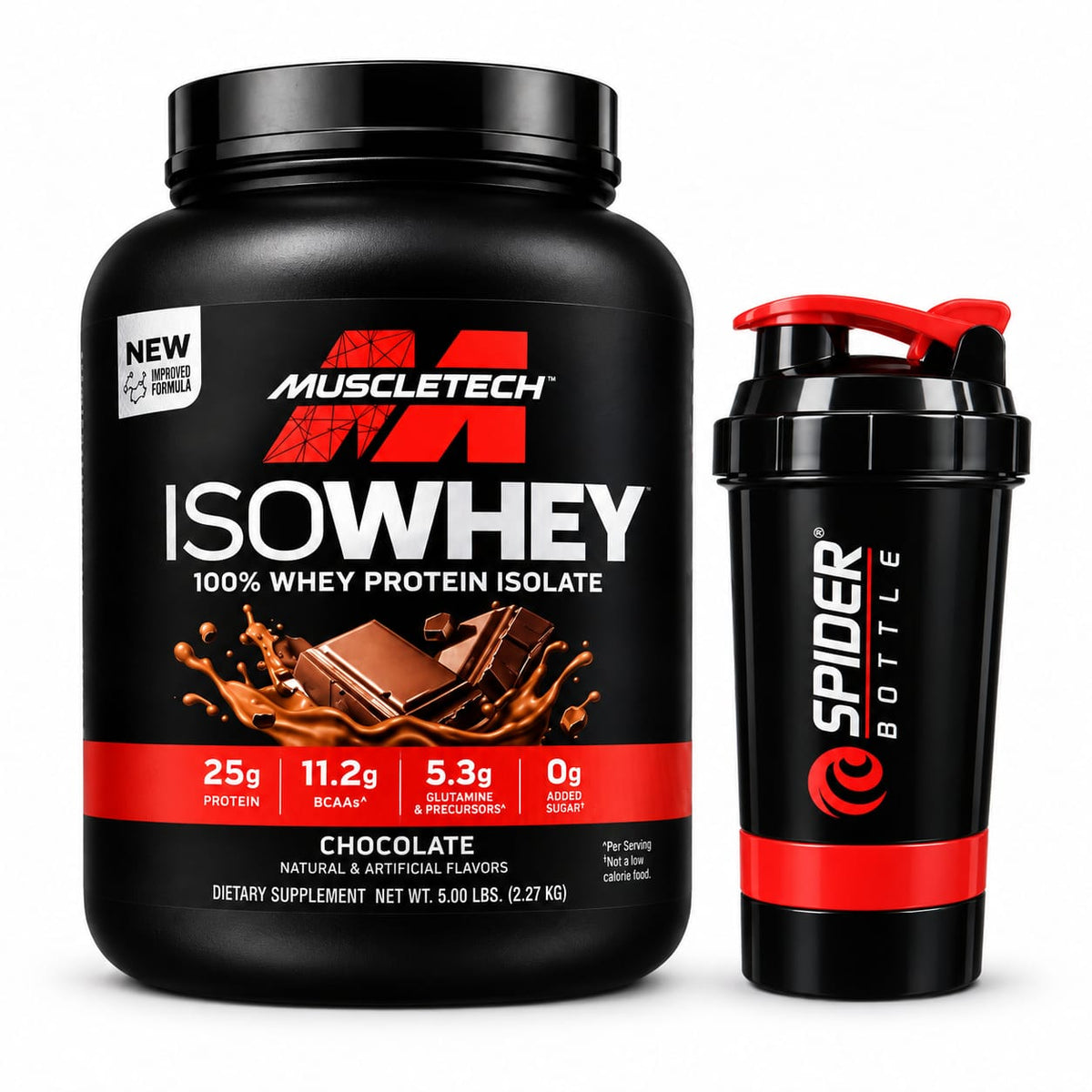 MuscleTech IsoWhey 100% Isolate 5lbs (2.27kg)