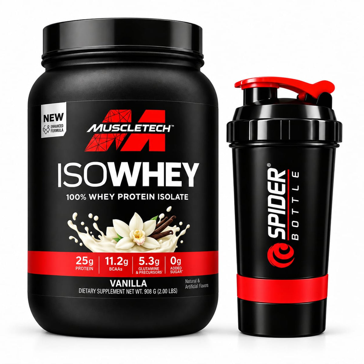 MuscleTech IsoWhey 100% Isolate 2lbs (908g)