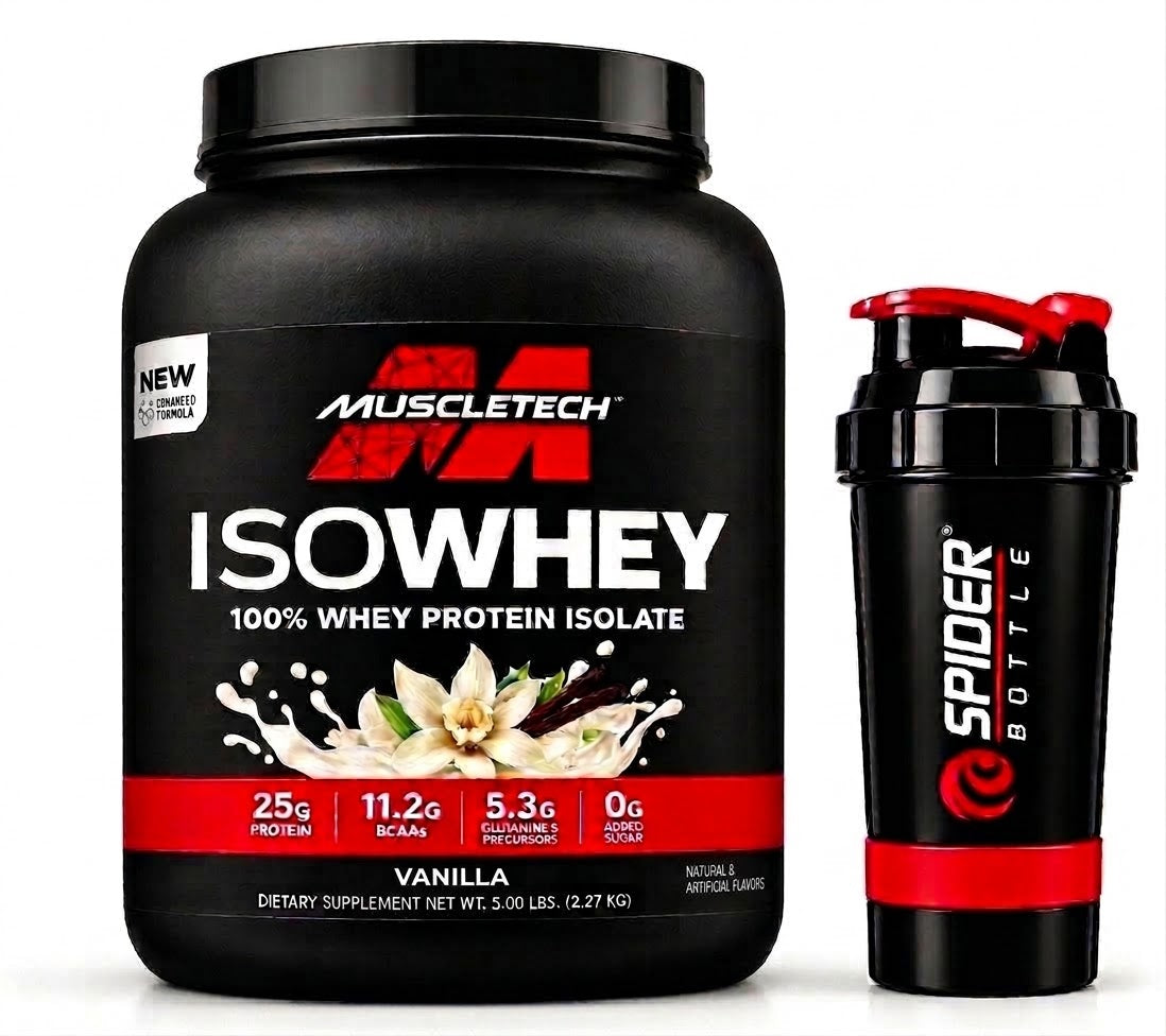 MuscleTech IsoWhey 100% Isolate 5lbs (2.27kg)